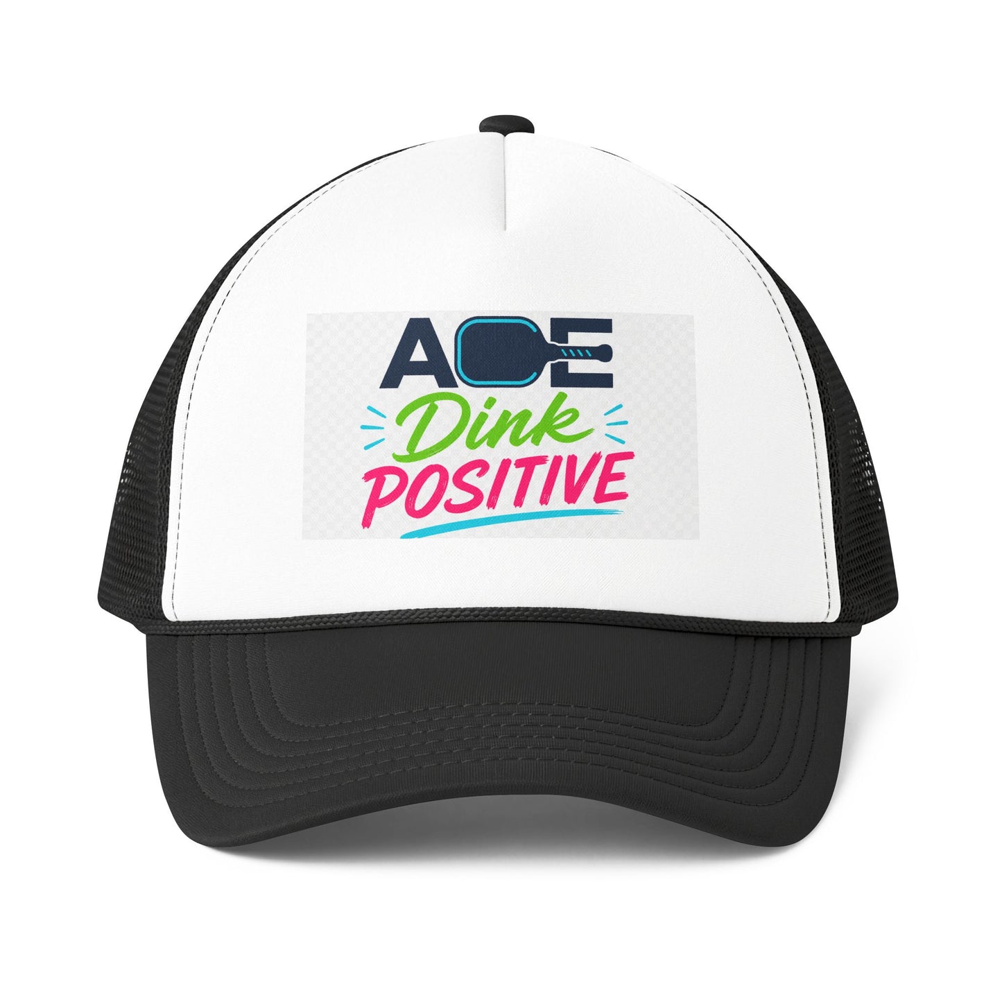 Trucker Cap - "Ace Dink Positive" Retro Pickleball Hat