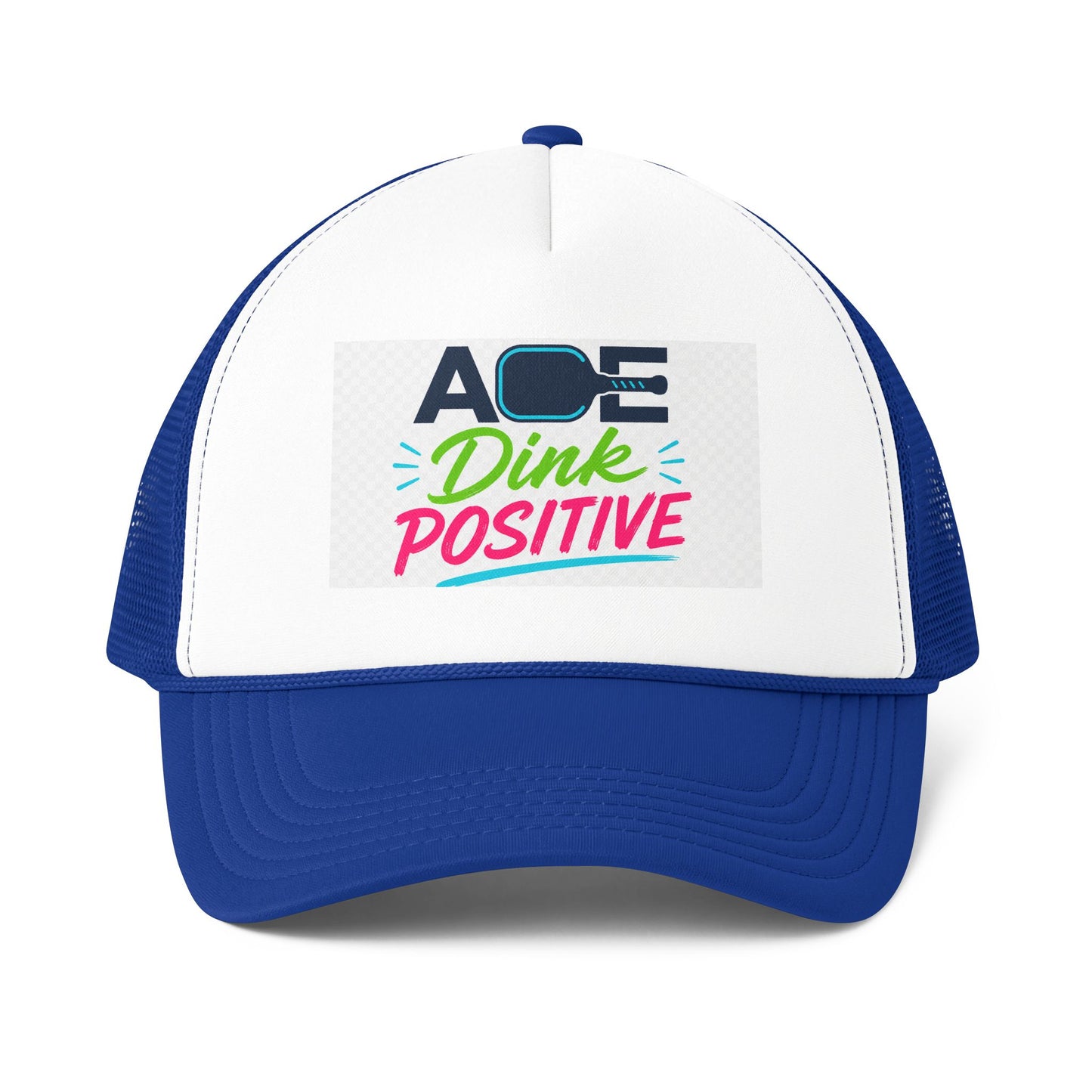 Trucker Cap - "Ace Dink Positive" Retro Pickleball Hat
