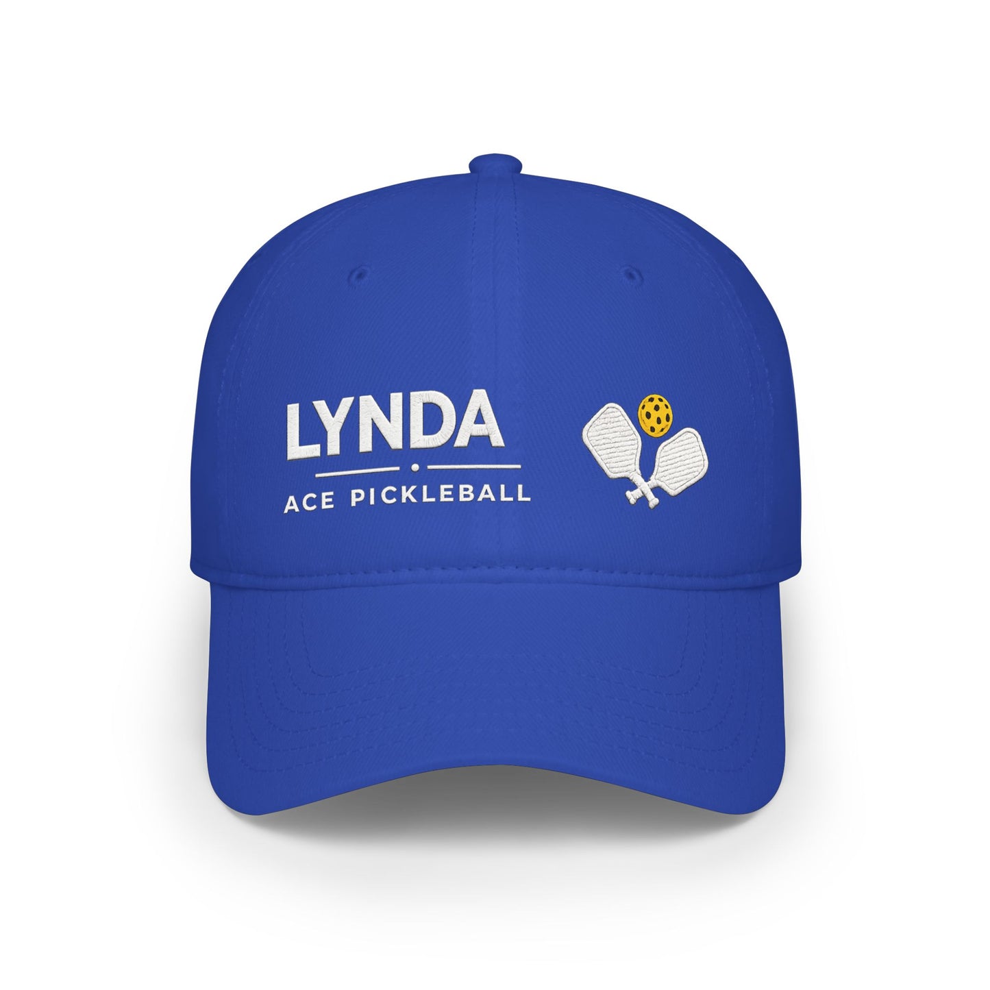 Lynda Ace Pickleball Cap — Embroidered Pickleball Hat