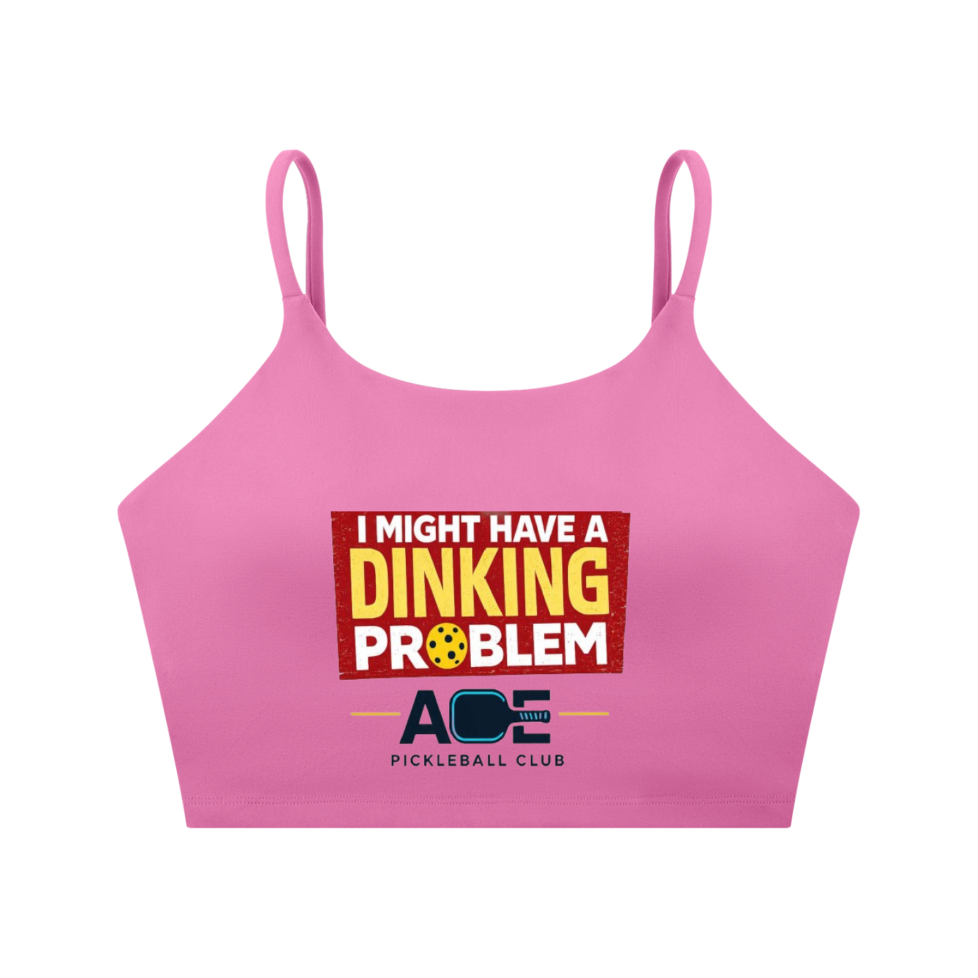 Spaghetti Strap Yoga Sports Bra