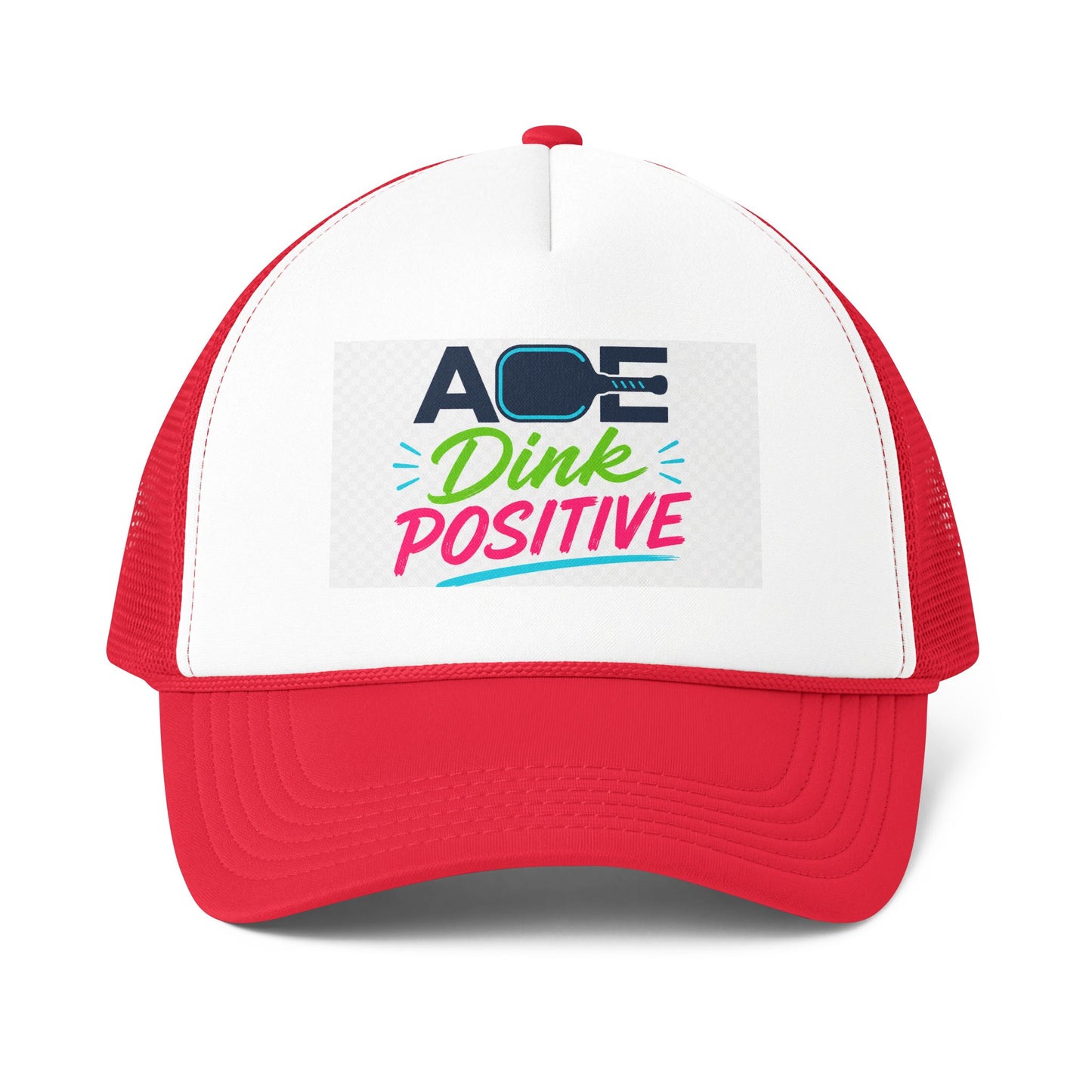 Trucker Cap - "Ace Dink Positive" Retro Pickleball Hat